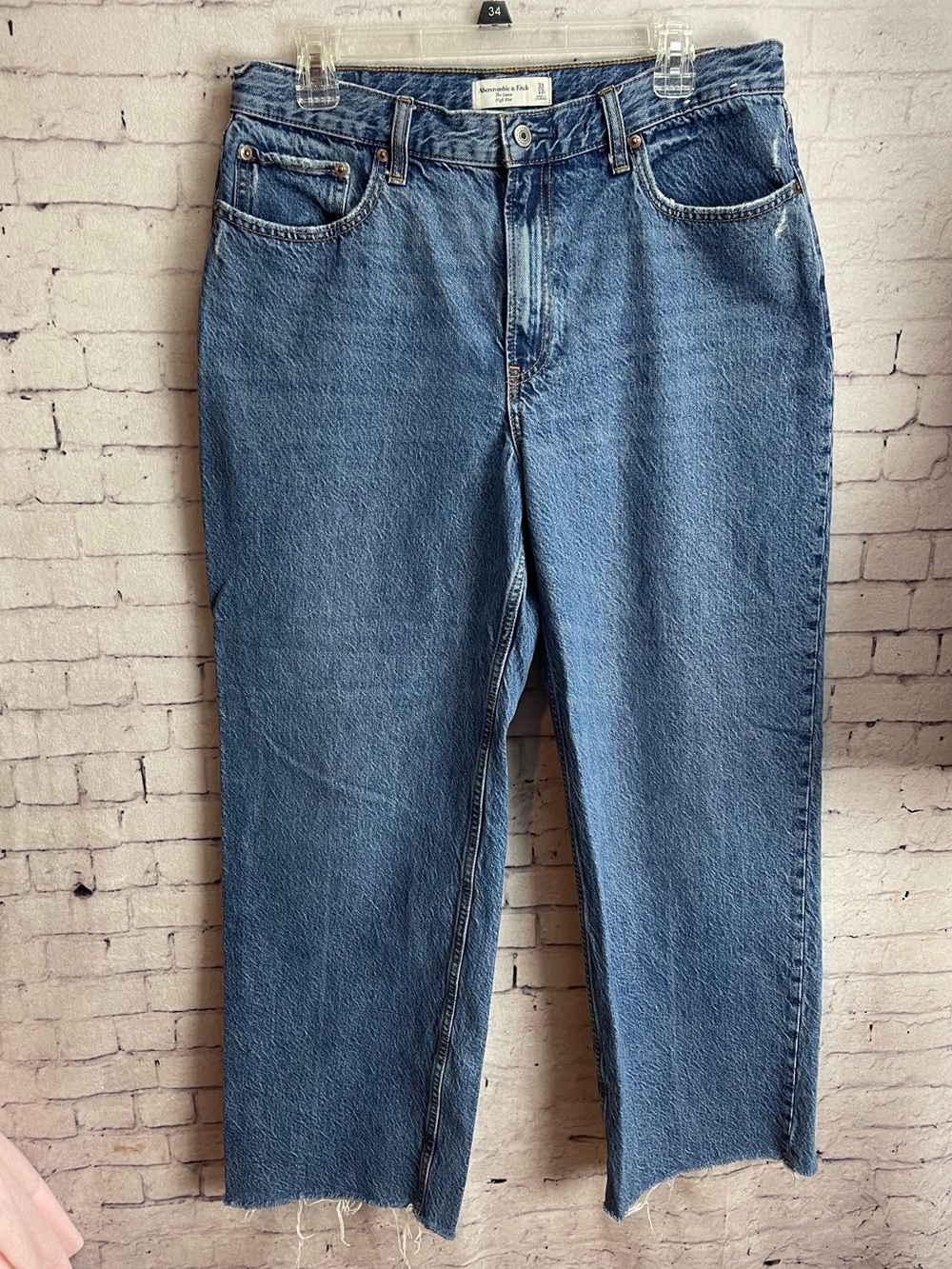 Abercrombie and fitch the loose high rise jeans size 31 or 12